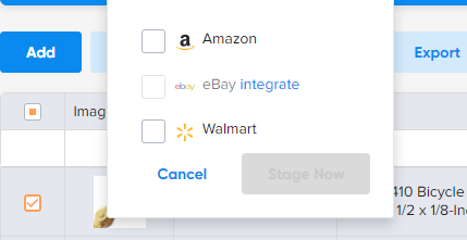 Product Listing Screenshot